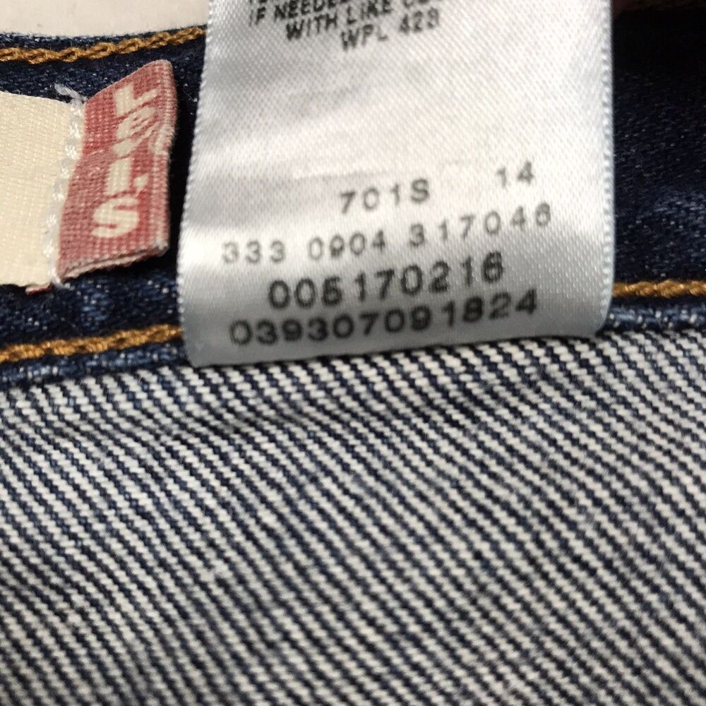 Y2K LEVIS 517 Boot Cut Jeans Men 34x28 (36/29 tag) Dark Wash Denim Blue Cowboy - Picture 14 of 15